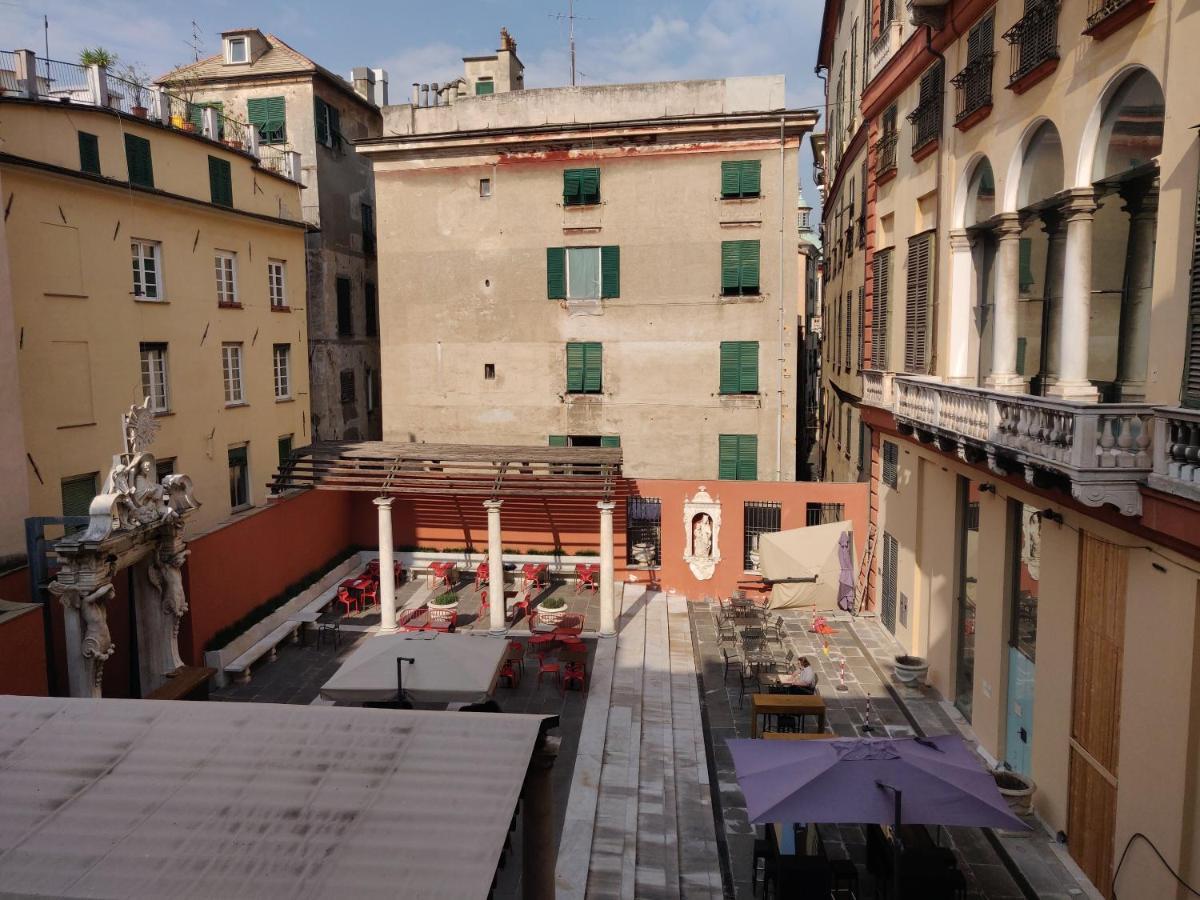 Una Finestra Speciale Su Palazzo Rosso. Monolocale Genova Exterior foto